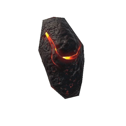 Asteroid Lava Red